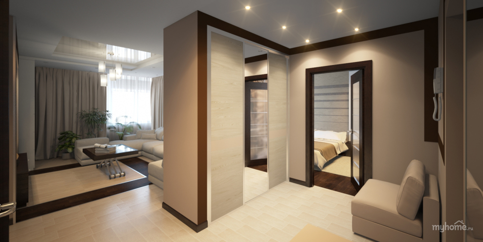 Прихожая гостиная