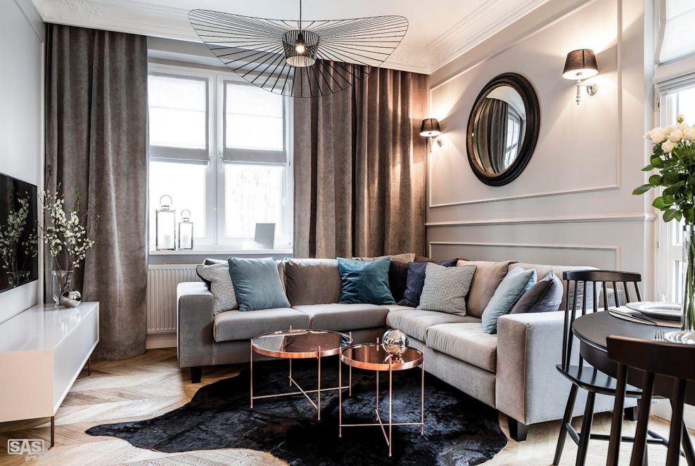 Приглушенные оттенки в интерьере