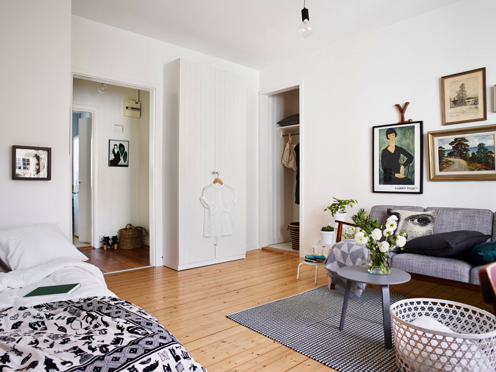 Уютный интерьер гостиной