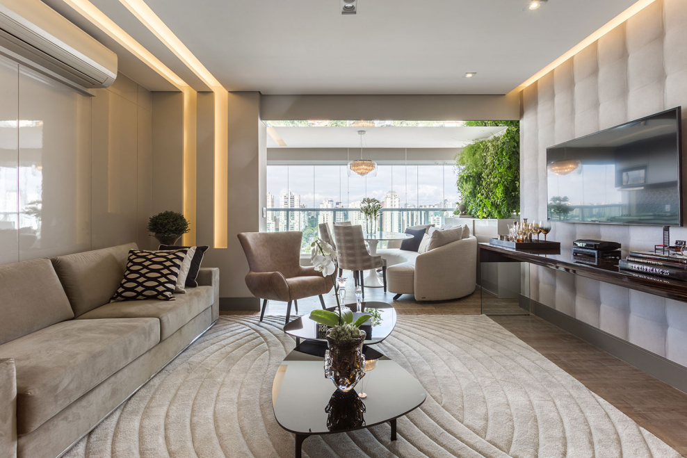 Комната в стиле современный контем