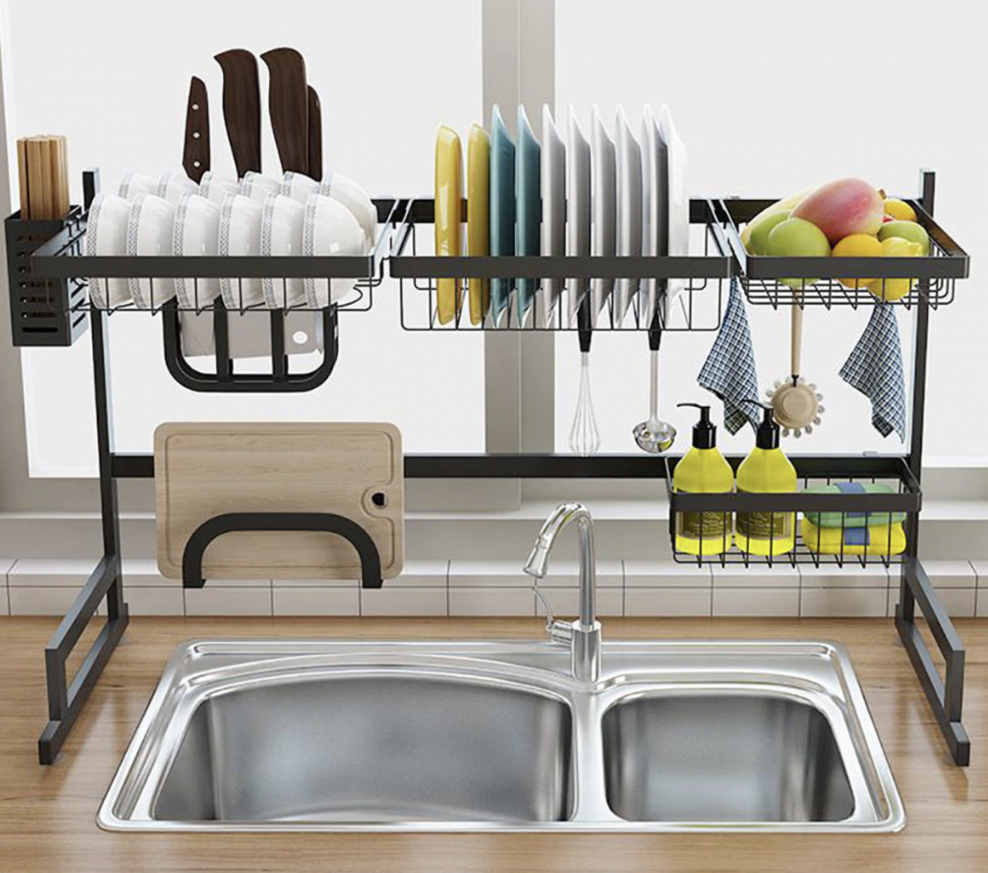 Органайзер для посуды над мойкой