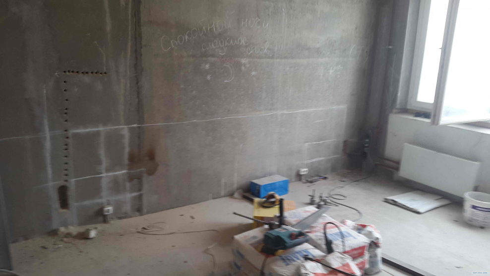 Черновая и чистовая отделка до и после