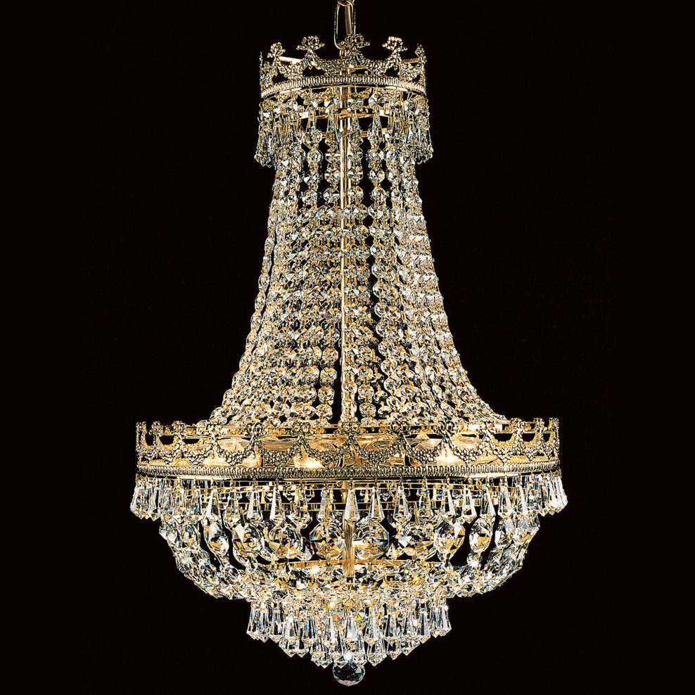 Люстра в стиле Ампир хрустальная