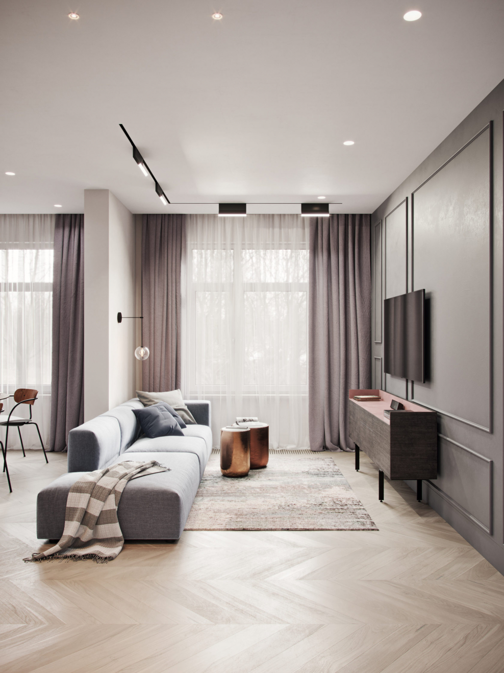 Интерьер гостиной