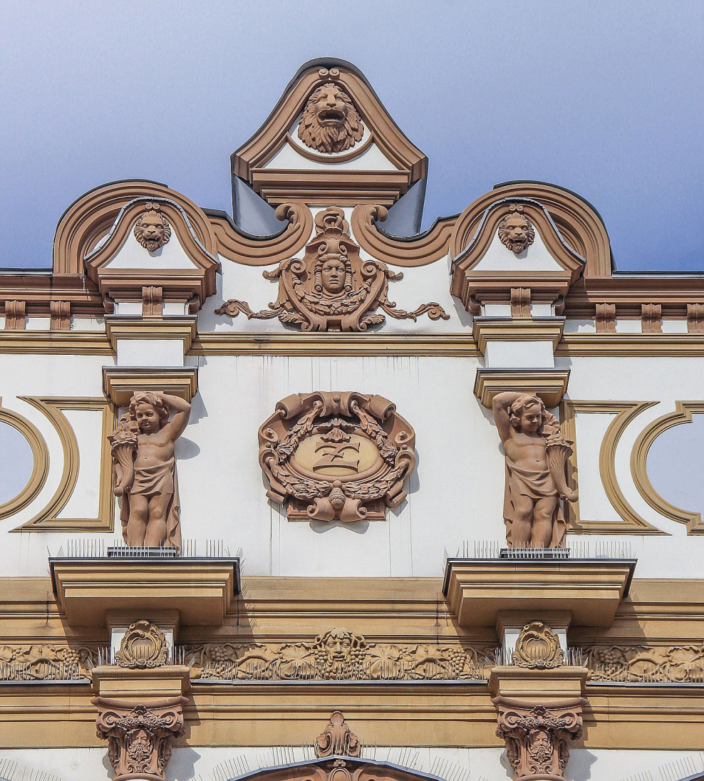 Архитектор Лидваль львы маскароны