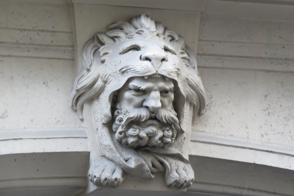 Скульптура Лев маскарон Санкт-Петербург