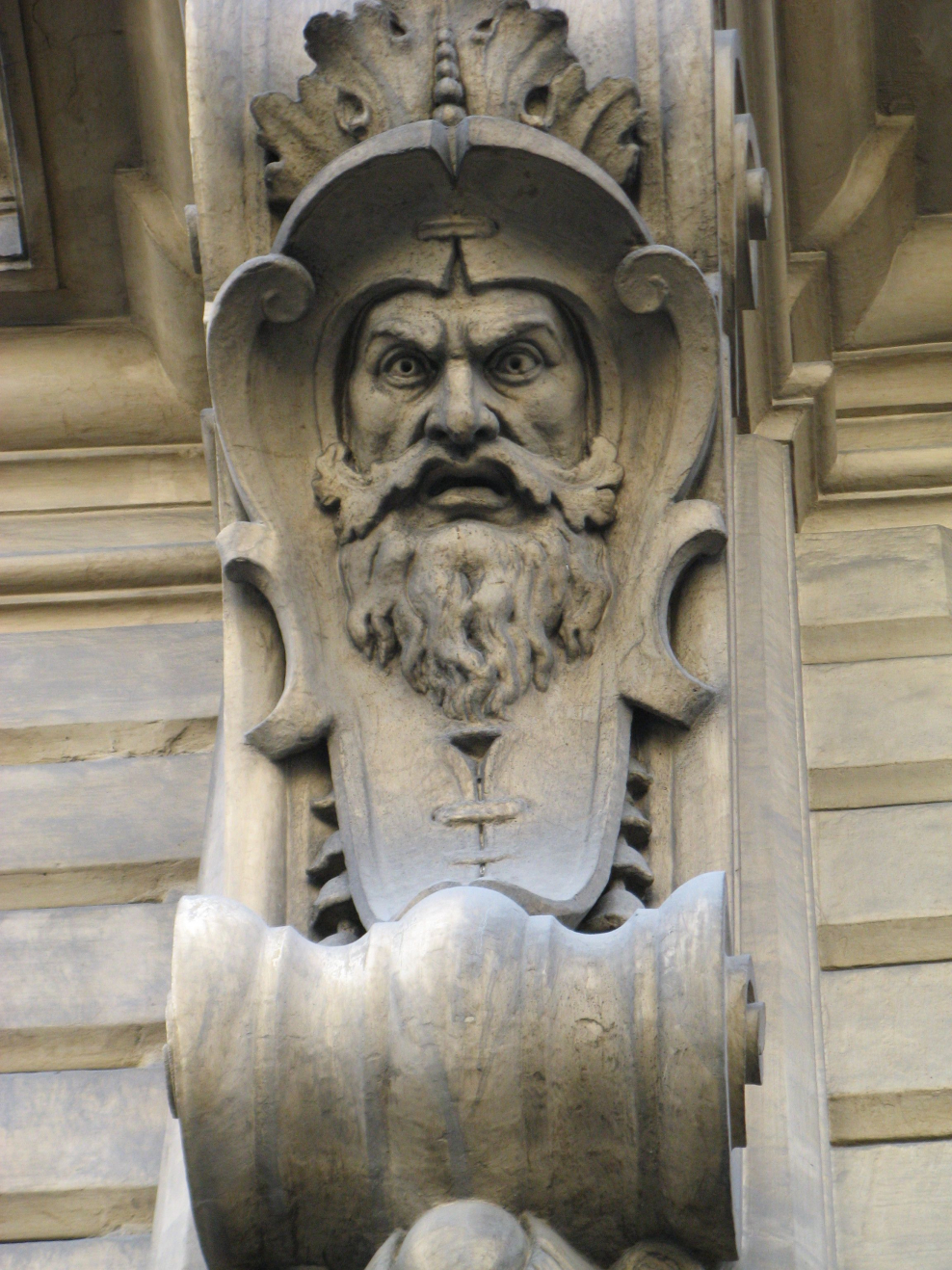 Маскароны архитектура Италия