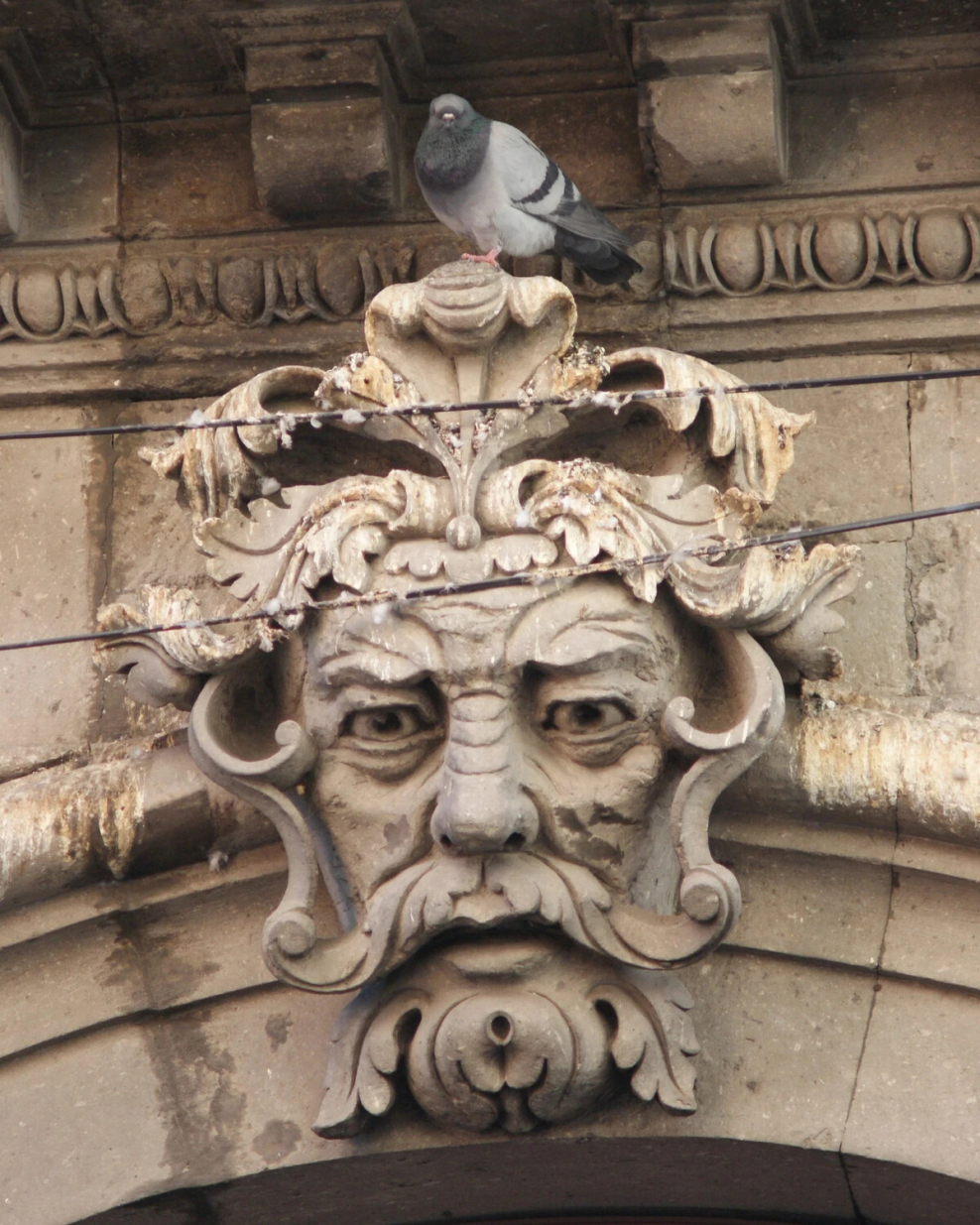 Маскарон Льва классический