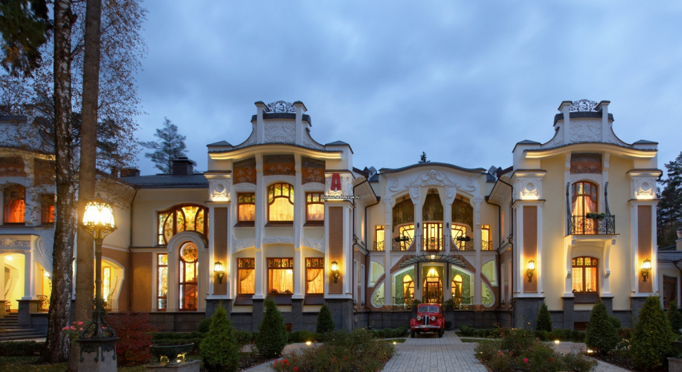 Особняк в Москве Модерн арт нуво