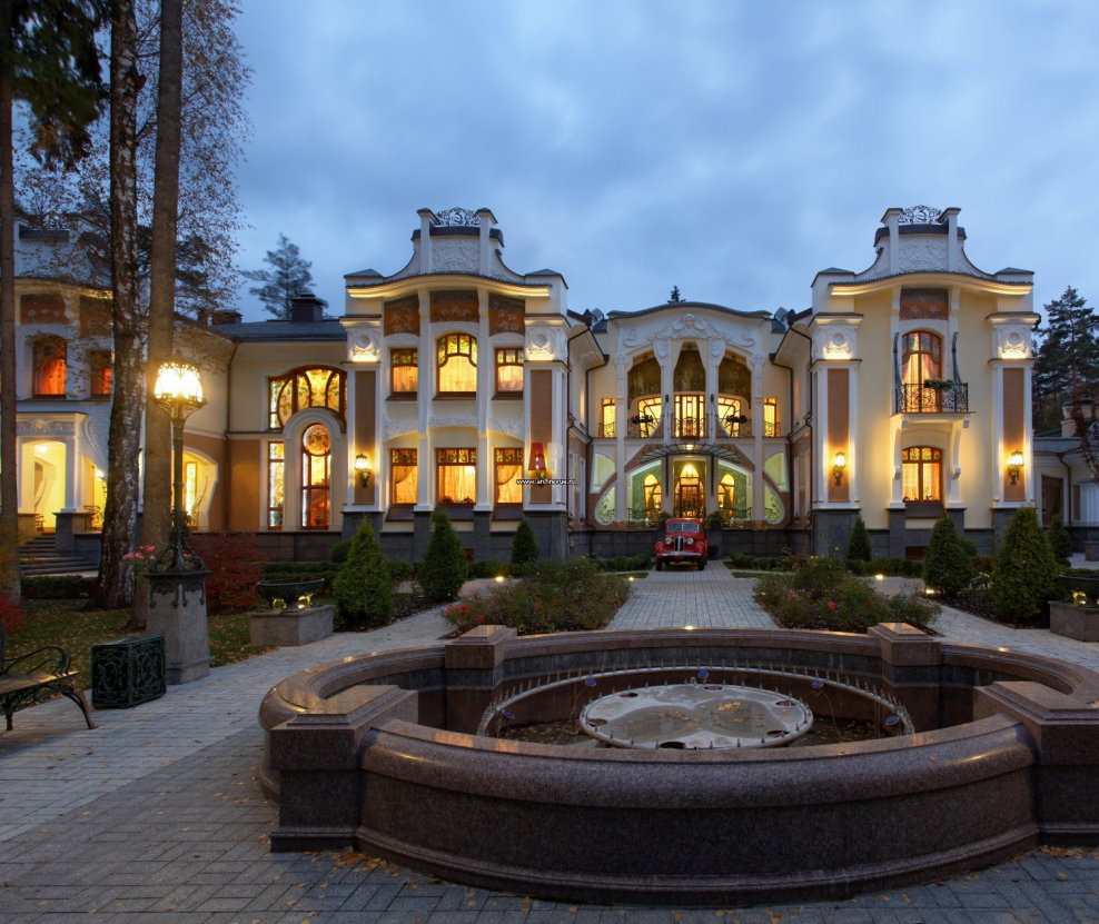 Подмосковье усадьба в стиле Модерн