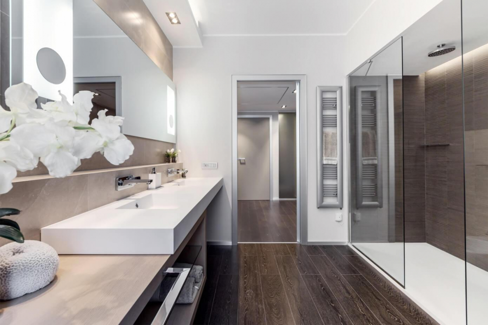 Ванная в стиле Контемпорари