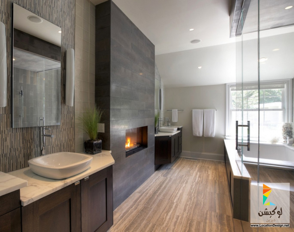 Дизайн ванной комнаты с темным полом 3,1 кв м