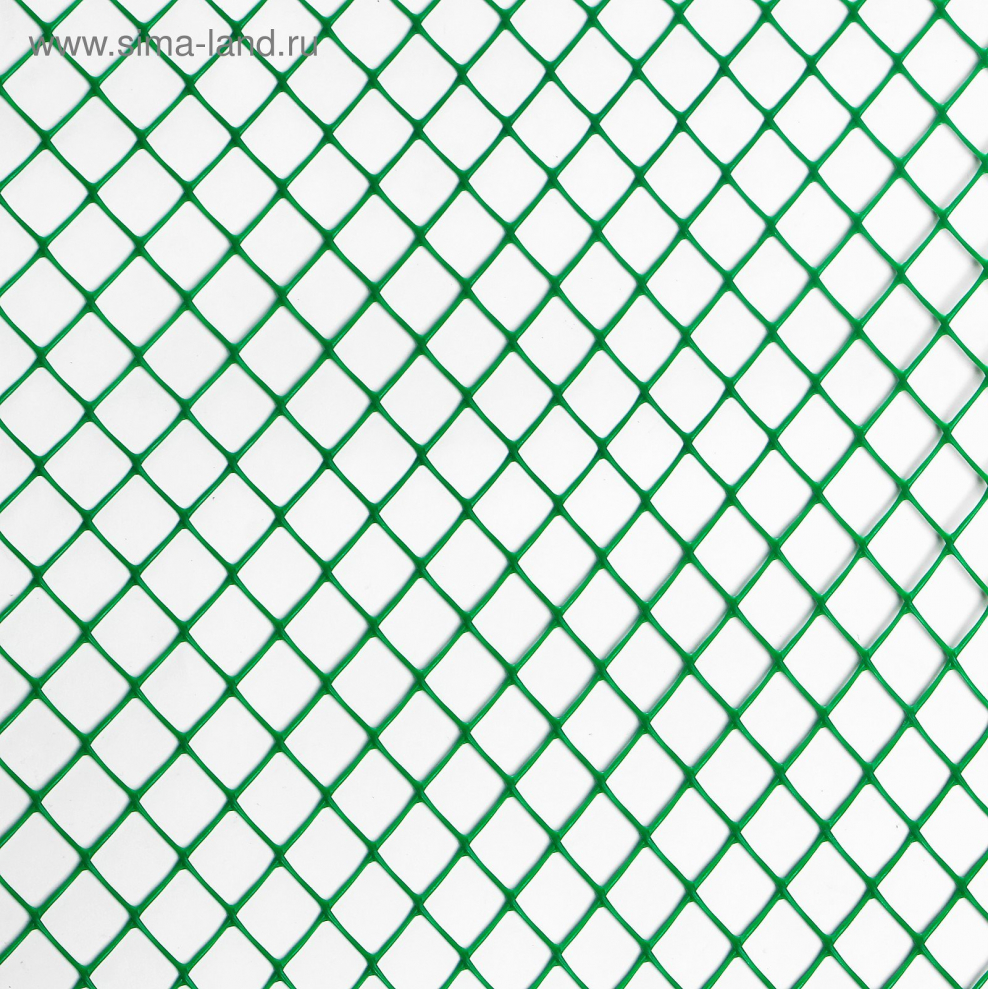 Сетка Садовая 2 × 10 м, ячейка 1.5 × 1.5 см