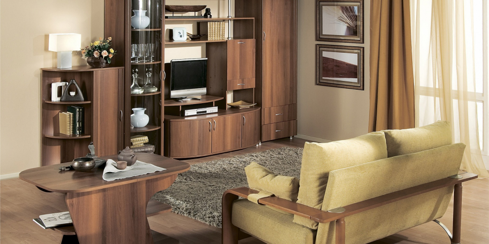 Стенка Элегия Глазовская мебельная фабрика