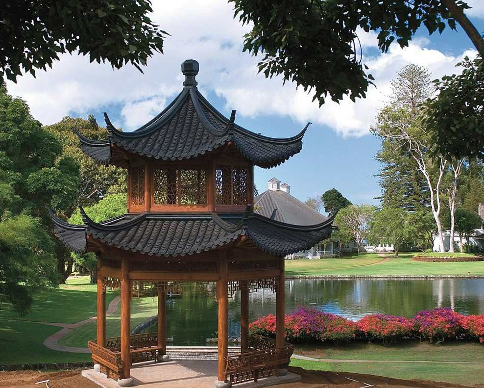 Пагода крыша в Японии