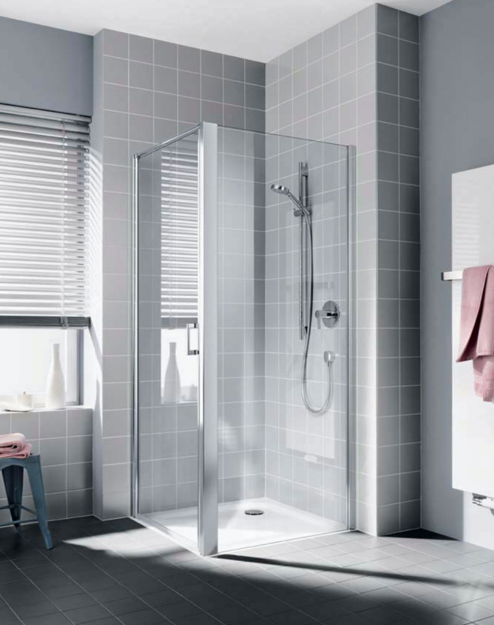 Душевая перегородка Kermi cada XS CK TWF 12020 VPK *121см