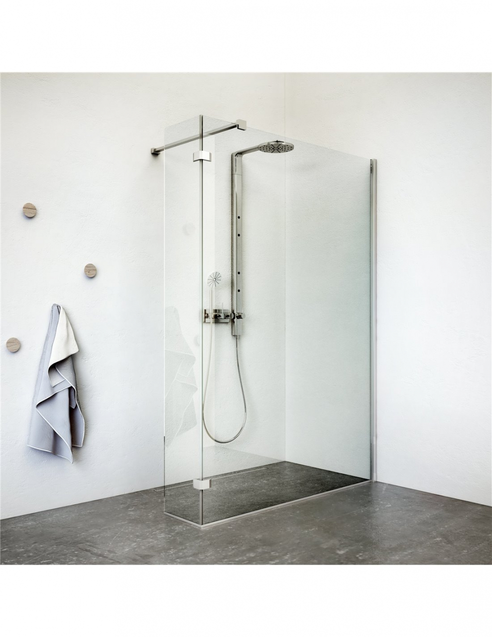 Душевое ограждение Roltechnik walk in line walk a 120x30x203