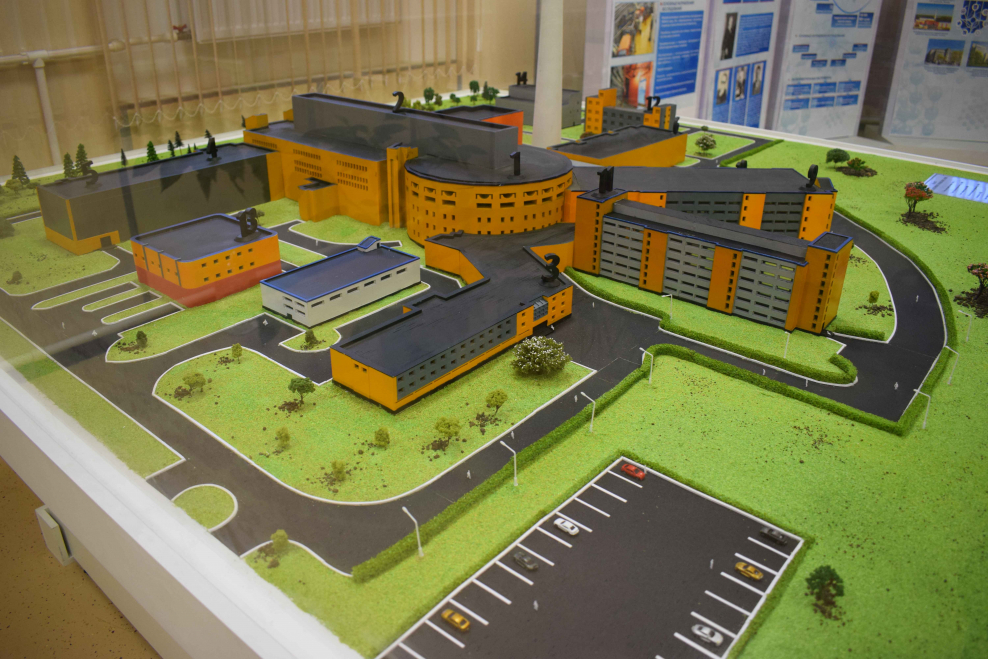 Планировка Курчатовского института