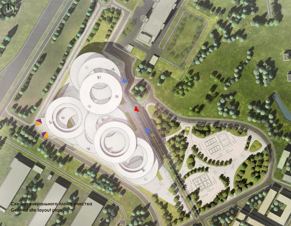 Технопарк Сколково планировка