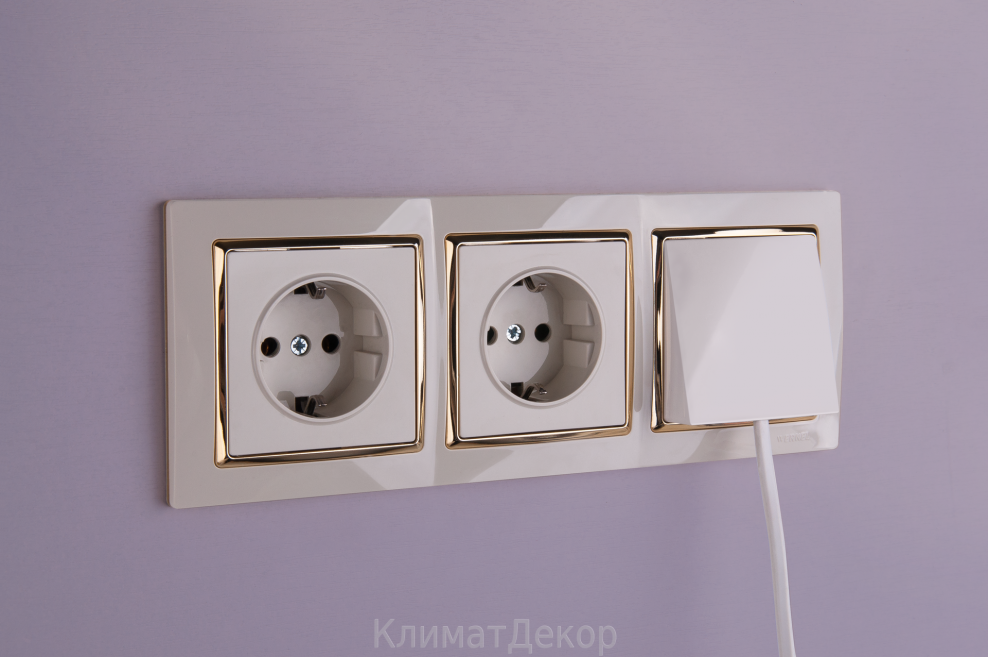 Werkel snabb Basic слоновая кость с золотом