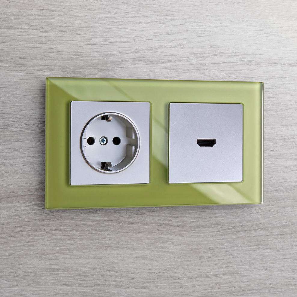 Розетка встраиваемая Werkel wl10-SKG-01-ip20