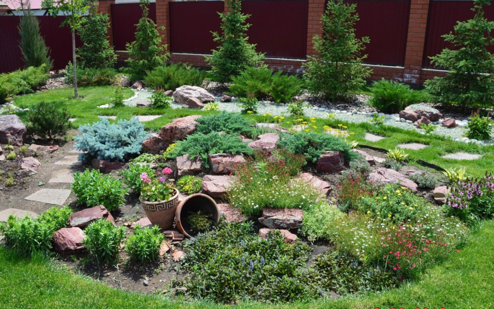 Проекты альпийских горок