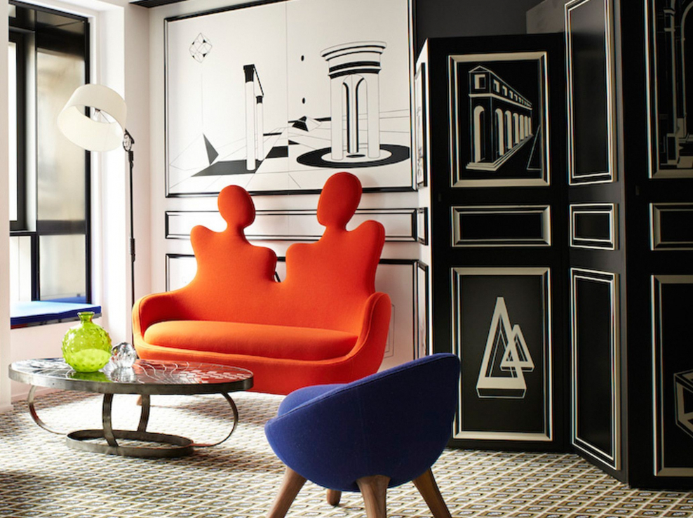 Дизайнерские скетчи интерьера