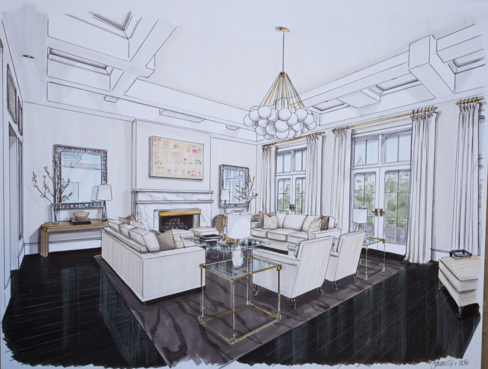 Визуализация интерьера квартиры