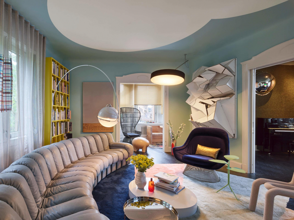 Коллаж дизайнера интерьера