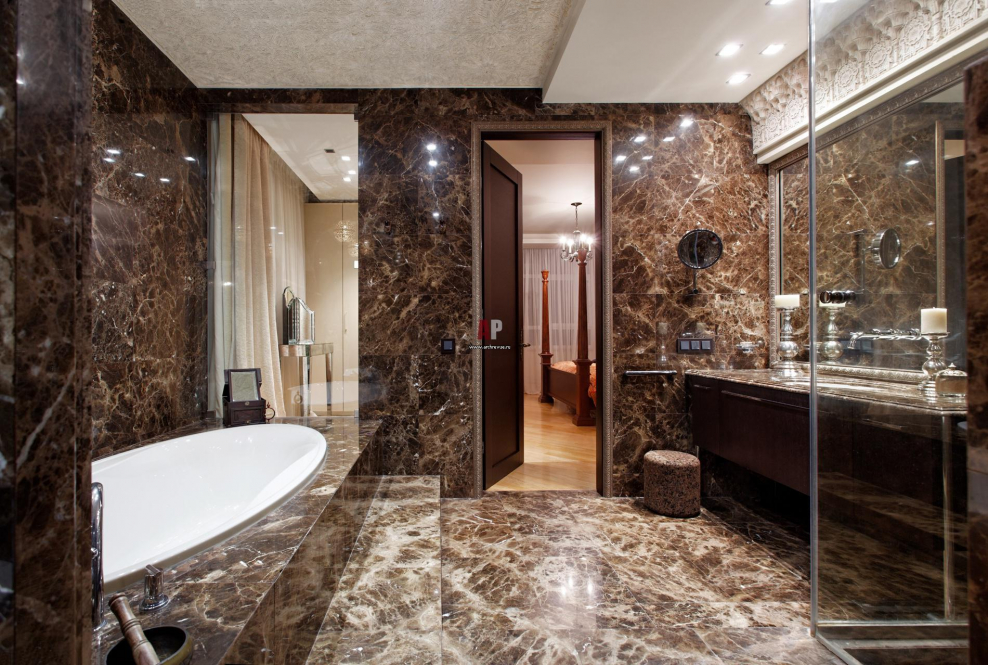 Отделка мрамором