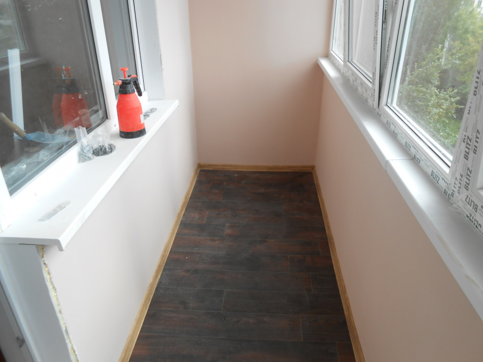 Линолеум на лоджии