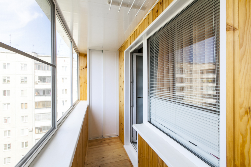 Отделка лоджии