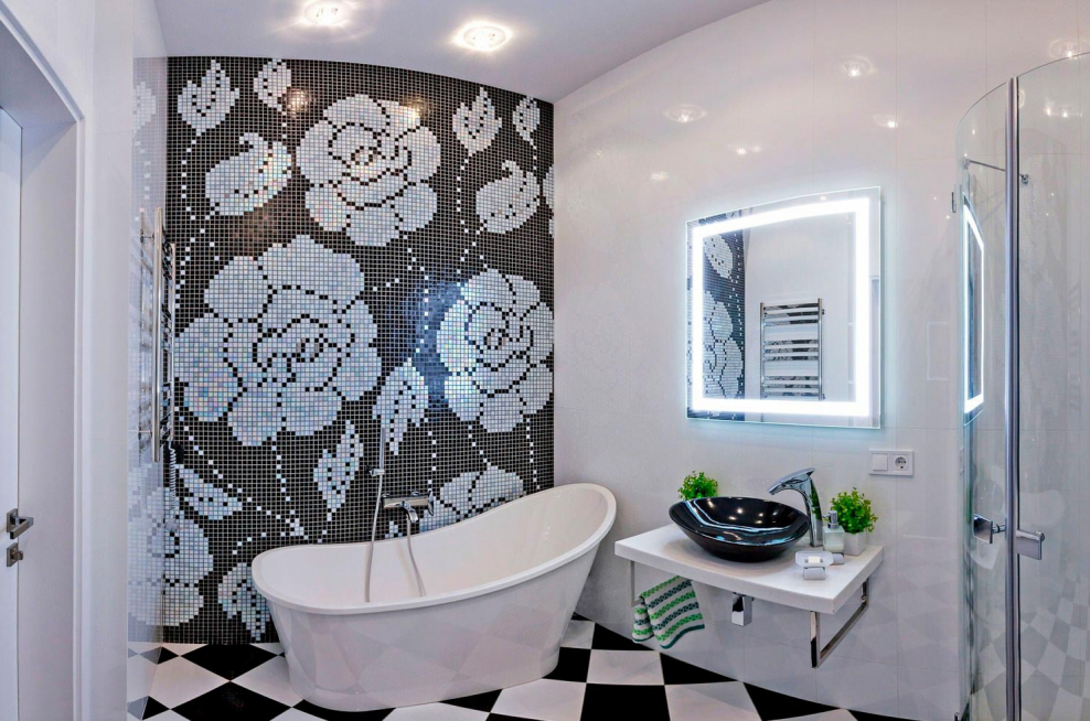 Постер в ванную комнату на стену