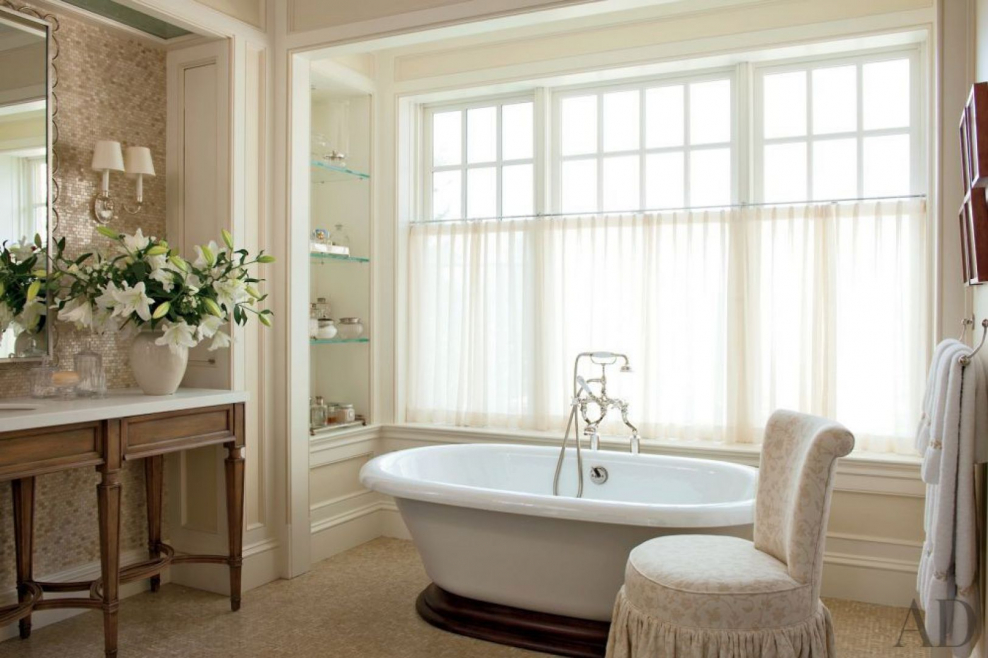 Our Chairs are in the Bathroom