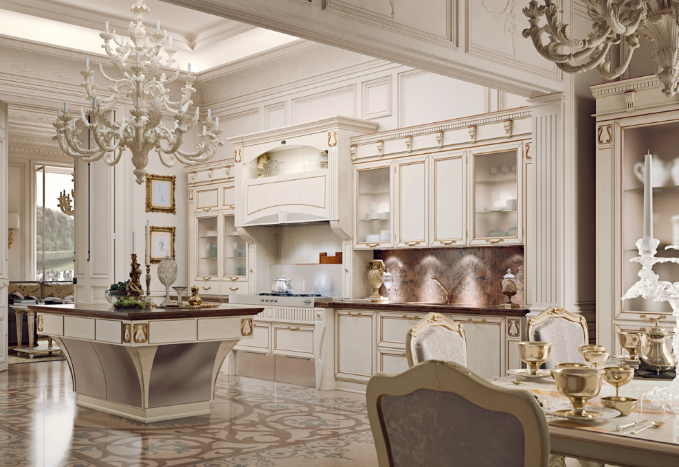 Кухня в стиле Ампир