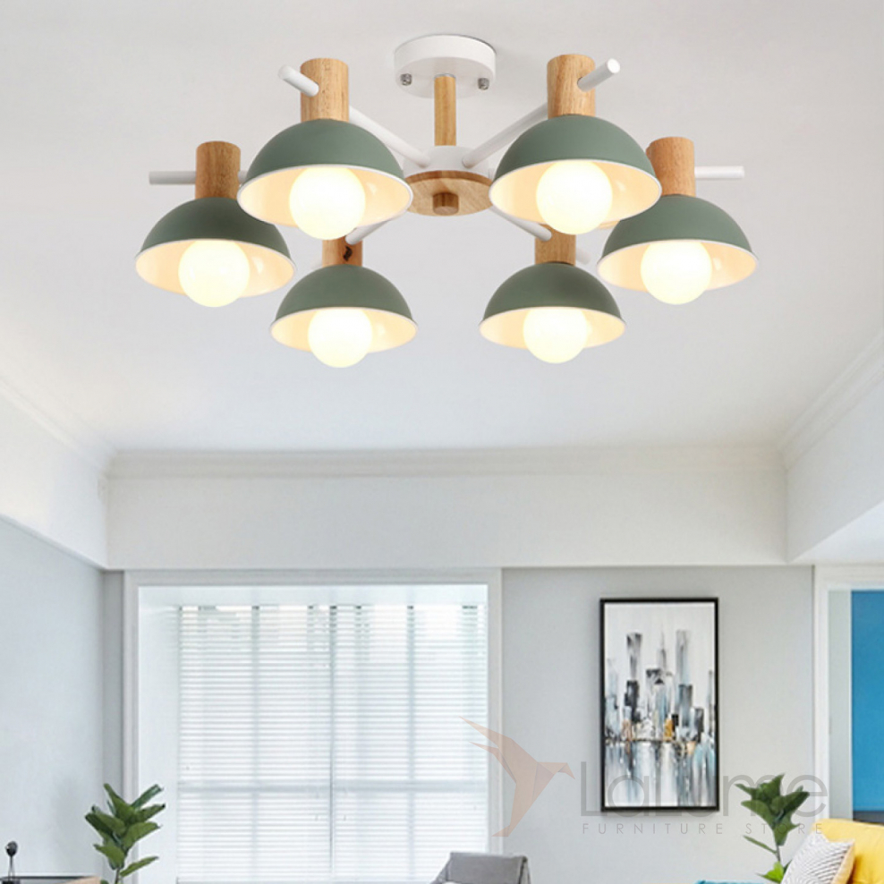 Светильник потолочный в стиле лофт, Сканди