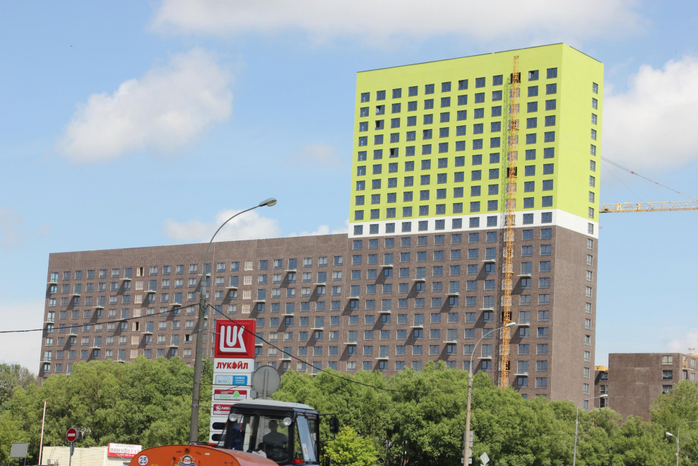 Мещерский лес сверху