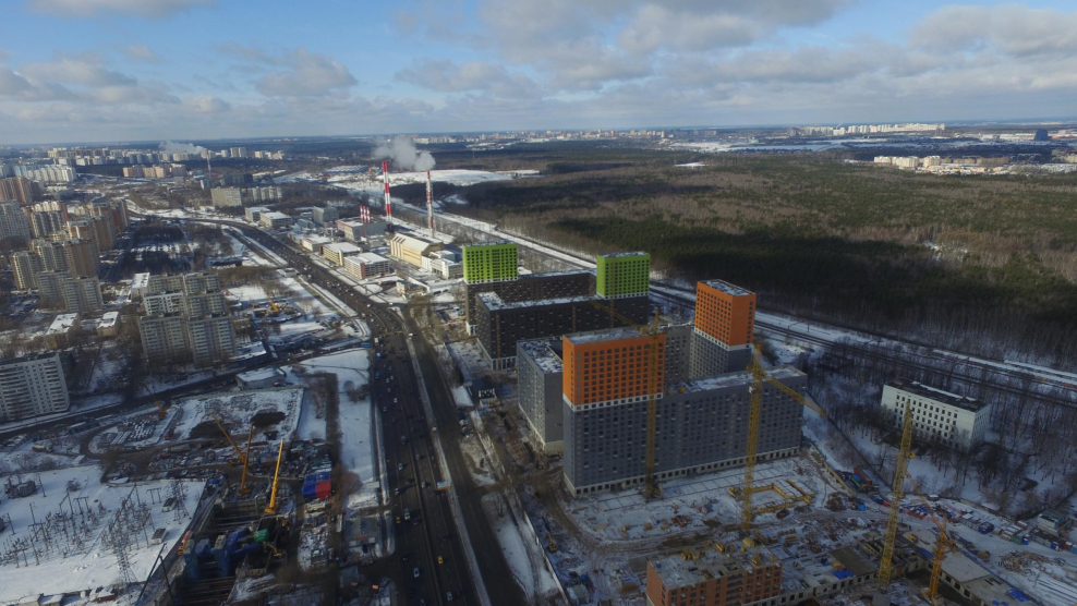 Пик новостройки Мещерский лес