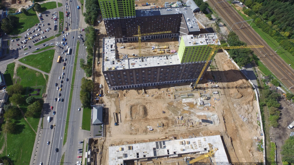 ЖК Мещерский лес вид из окон