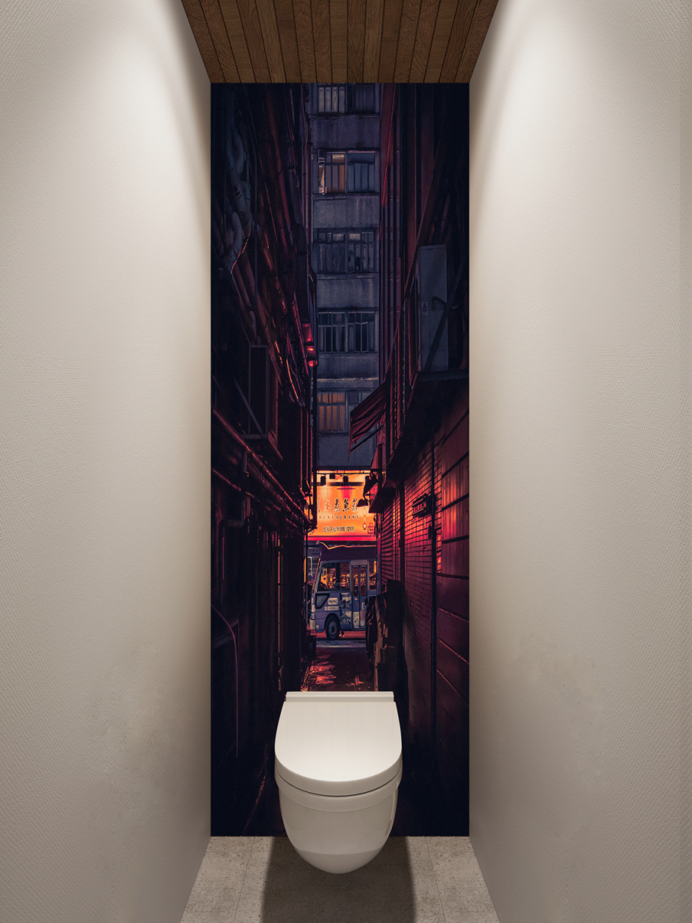 Стильный туалет