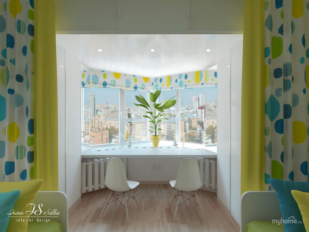 Угловое окно