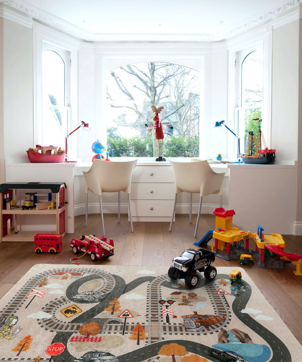 Детские комнаты с эркером