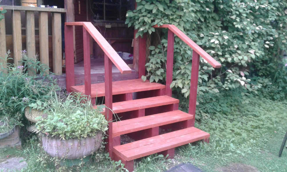 Устройство крыльца