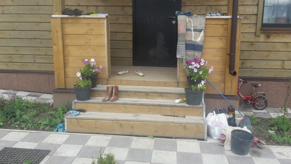 Проект крыльца