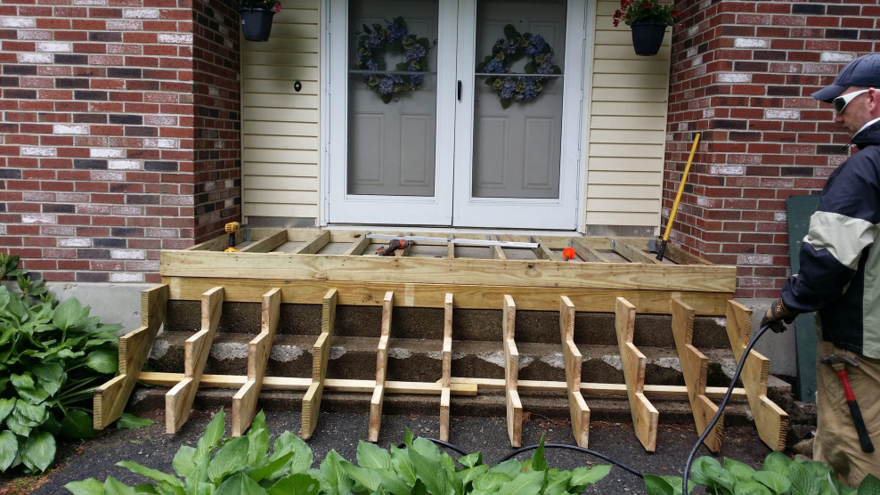 Лестница на веранду