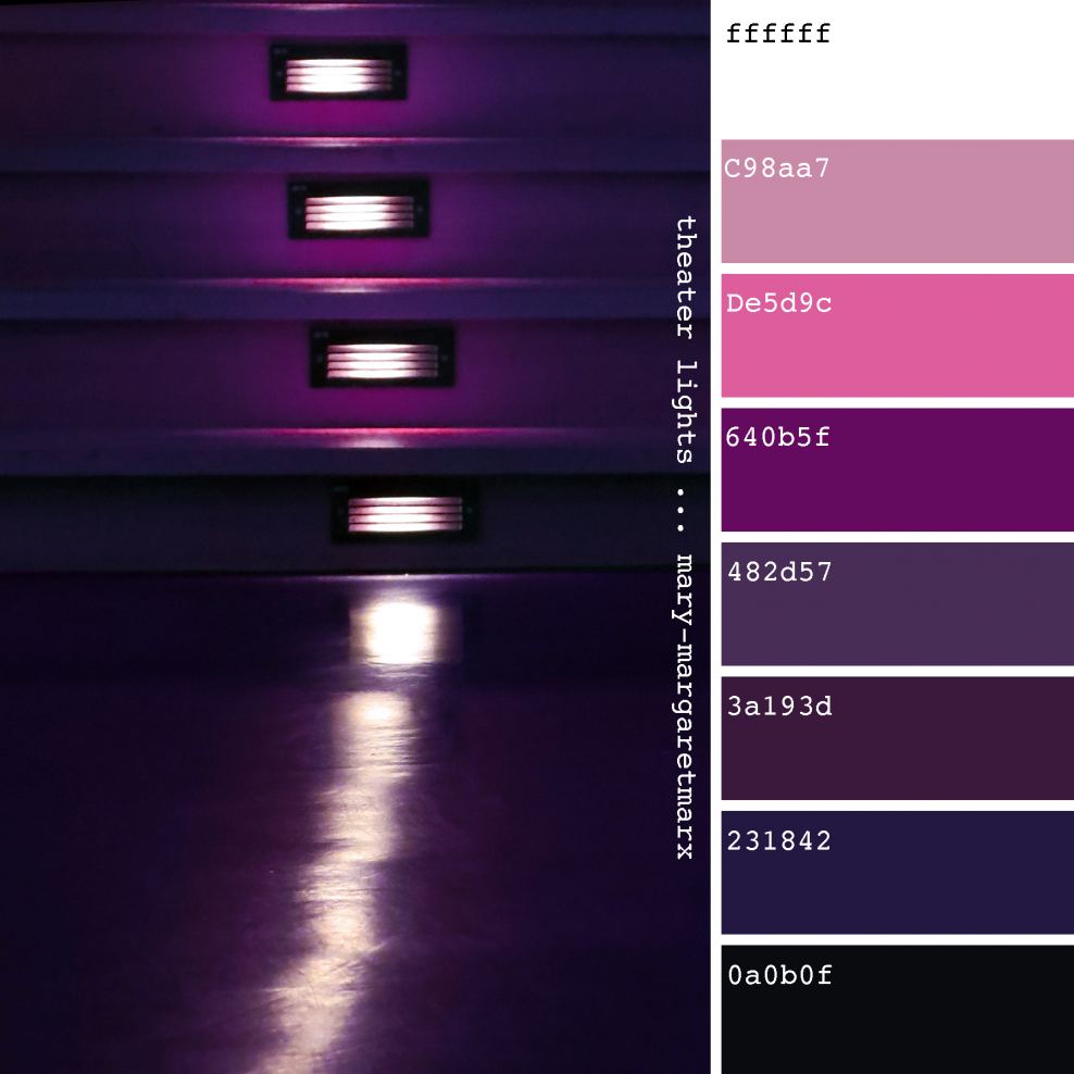 Оттенки одного цвета