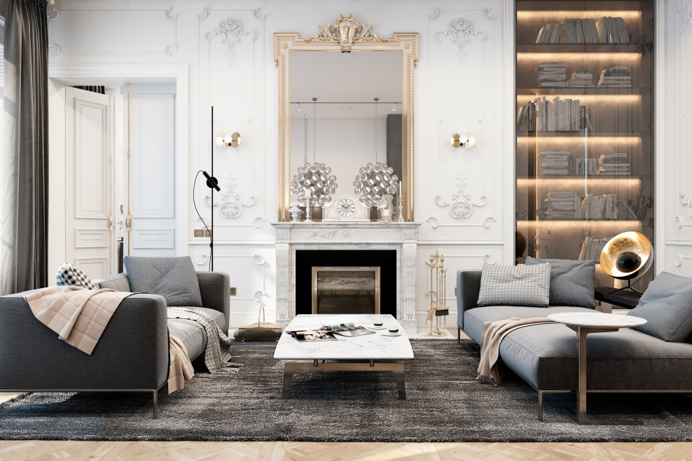 Парижский Шик в интерьере