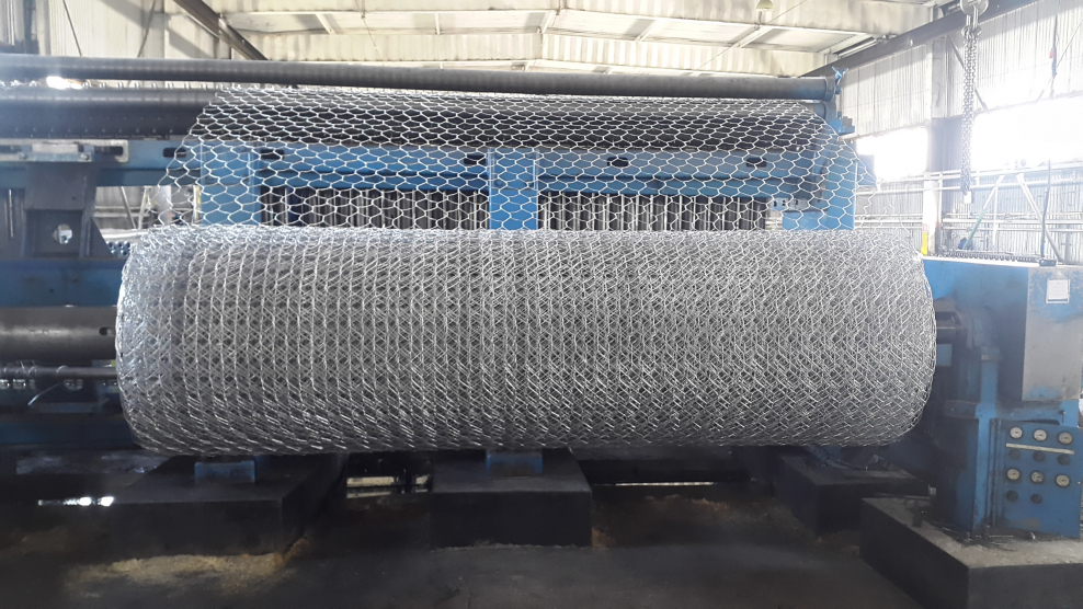 Габионная сетка двойного кручения