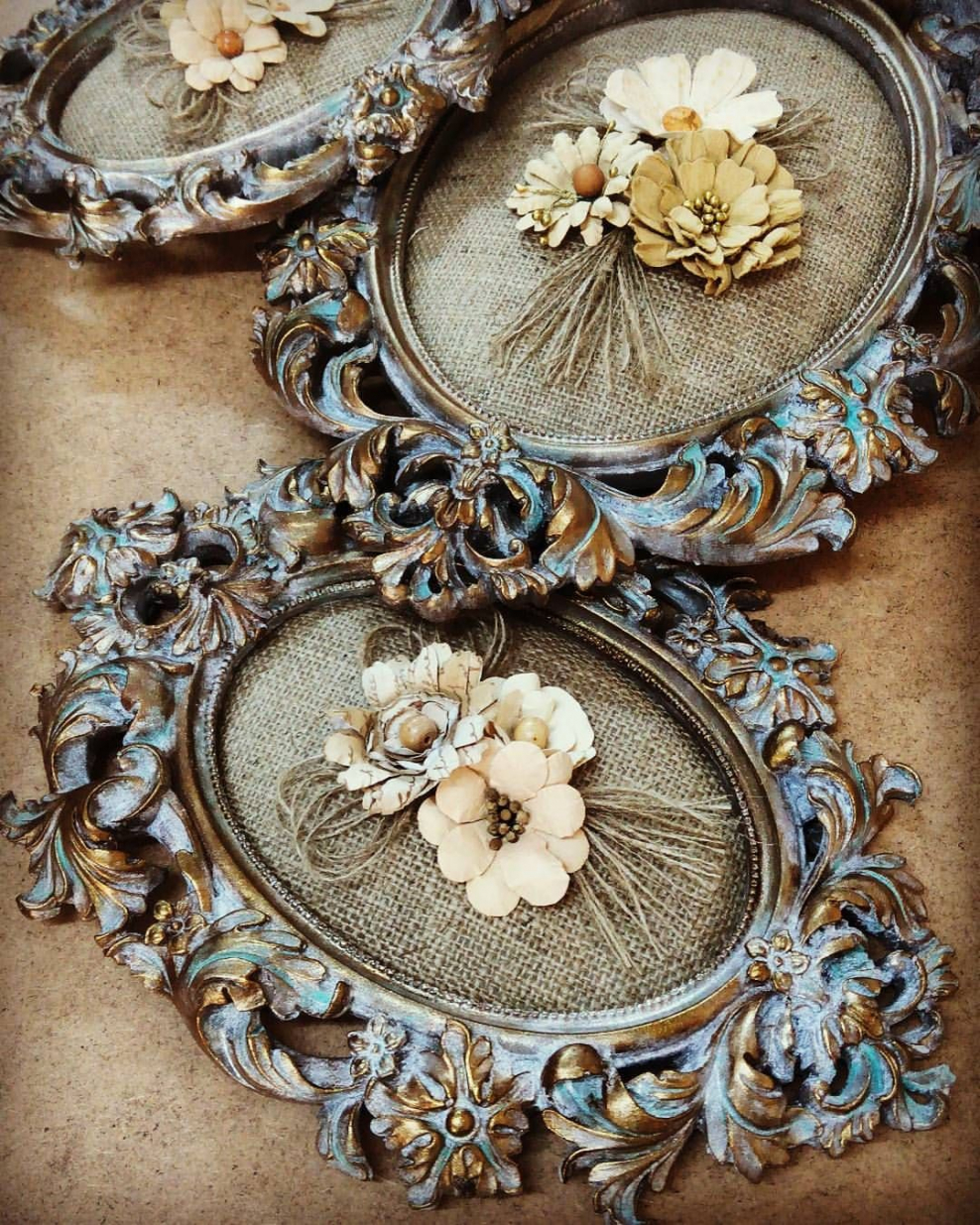 Панно в винтажном стиле