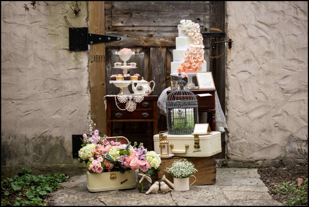 Свадьба в винтажном стиле